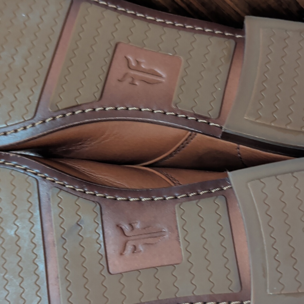Frye Jillian Classic Caramel Soft Leather Chukka Ankle Boots Size 6.5M - SALE! - Picture 12 of 17